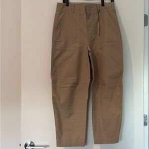 Banana Republic Women's Cropped Tan Pants